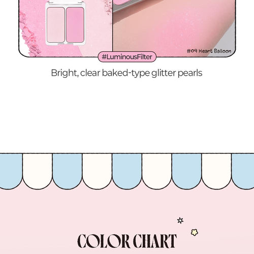 2aN Dual Color Face Blusher 4.5g, Korea Makeup