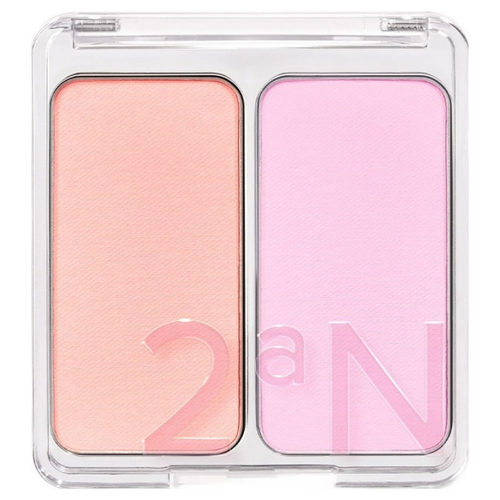 2aN Dual Color Face Blusher 4.5g, Korea Makeup