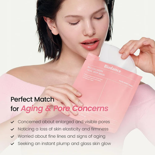 Biodance Bio-Collagen Real Deep Mask 34g x 4ea | Korean Skin Care