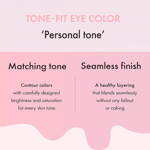 AMUSE SEOUL Eye Color Palette #02 COOL ROSE,0.6g ×9,Korean Makeup