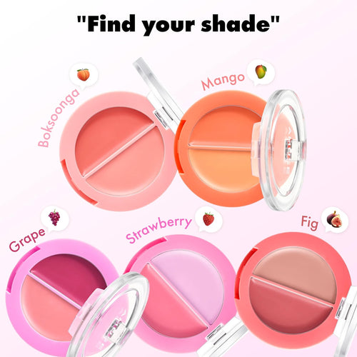 AMUSE SEOUL Lip and Cheek Healthy Balm 3g, Korean Makeup