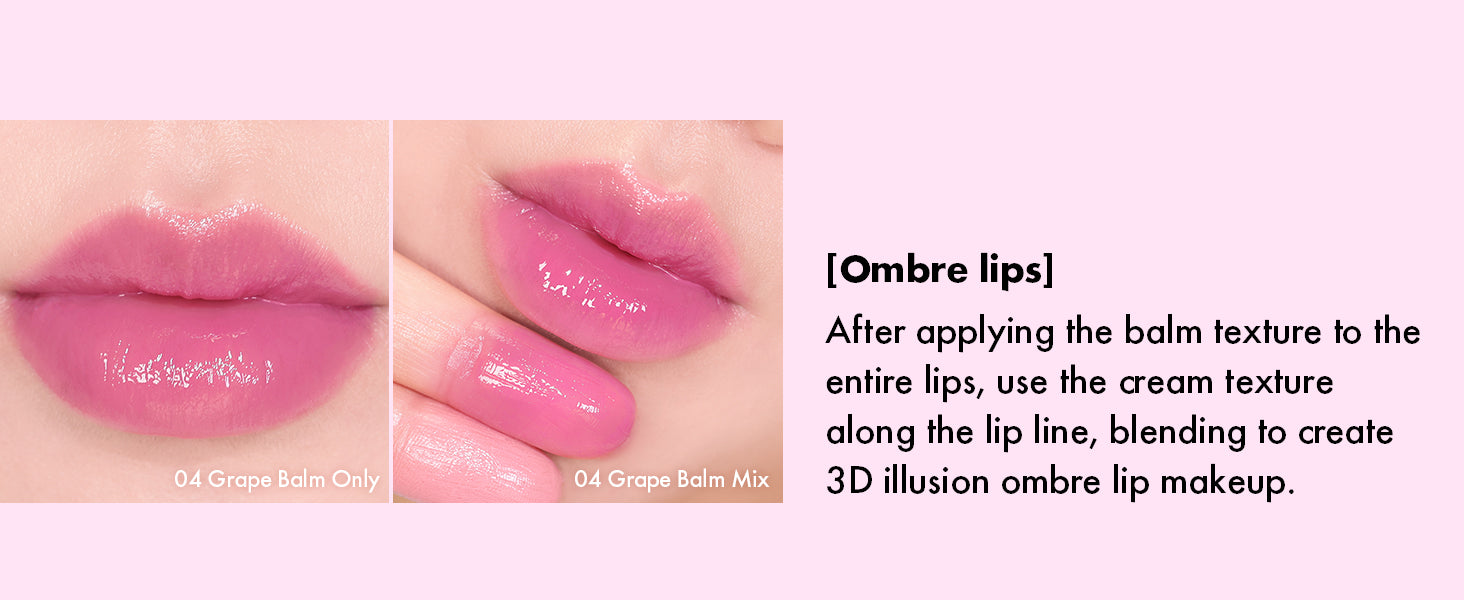 AMUSE SEOUL Lip and Cheek Healthy Balm 3g, Korean Makeup