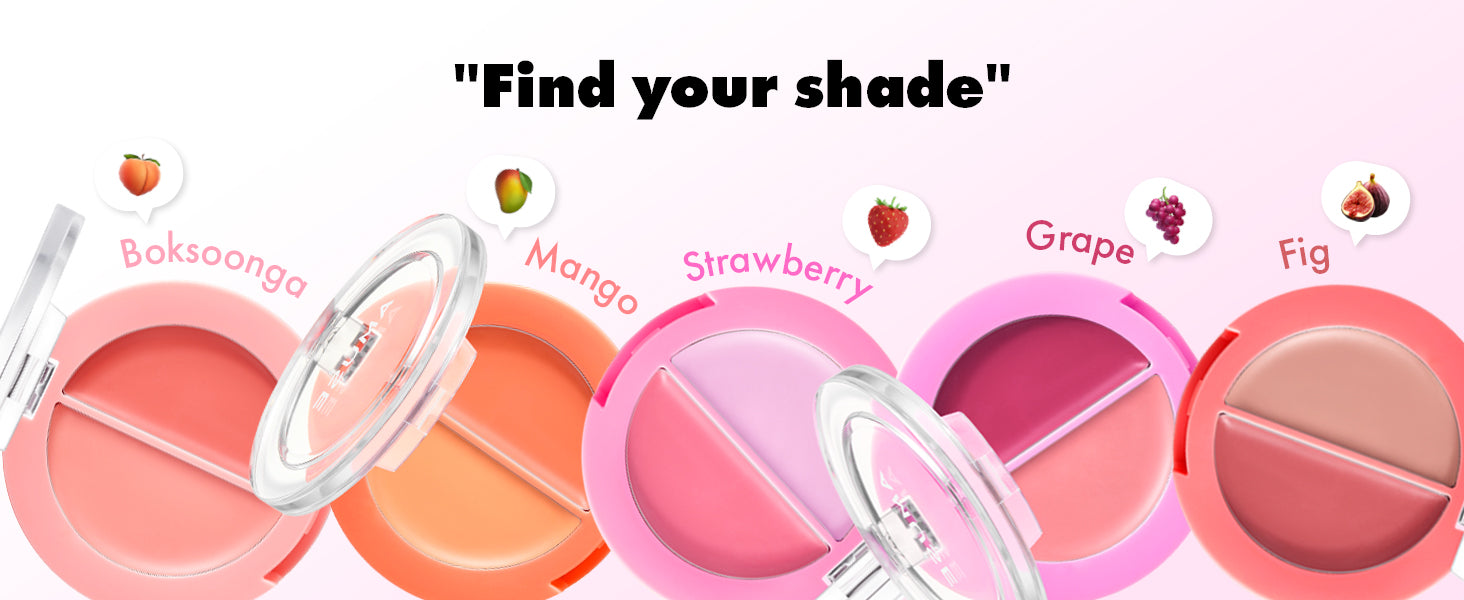 AMUSE SEOUL Lip and Cheek Healthy Balm 3g, Korean Makeup