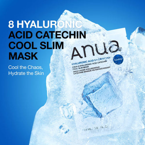 Anua 8 Hyaluronic Acid Catechin Cool Slim Mask 23ml | Korean Skincare