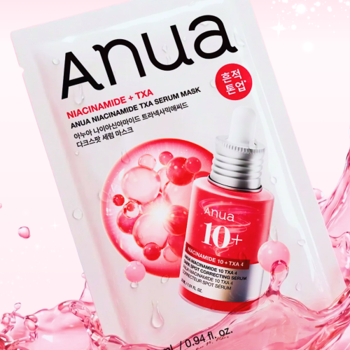 Anua Niacinamide TXA Serum Mask 28ml | Korean Skincare