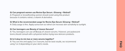 Beauty of Joseon Revive Eye Serum 1.01 fl.oz / 30ml Korean Skin Care