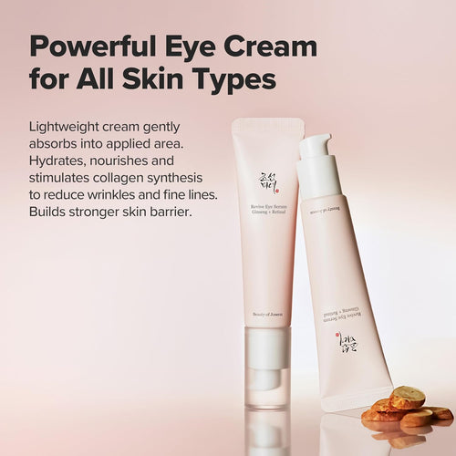 Beauty of Joseon Revive Eye Serum 1.01 fl.oz / 30ml Korean Skin Care