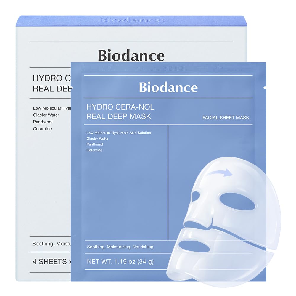 Biodance Real Deep Mask 34g x 4ea, Korean Skin Care