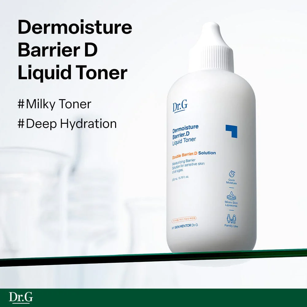 Dr.G DERMOISTURE BARRIER D LIQUID TONER 200ml,Korean Skin Care