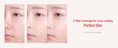 espoir Pro Tailor Be Velvet Cover Cushion SPF42 PA++ 13g+13g, Korean Makeup