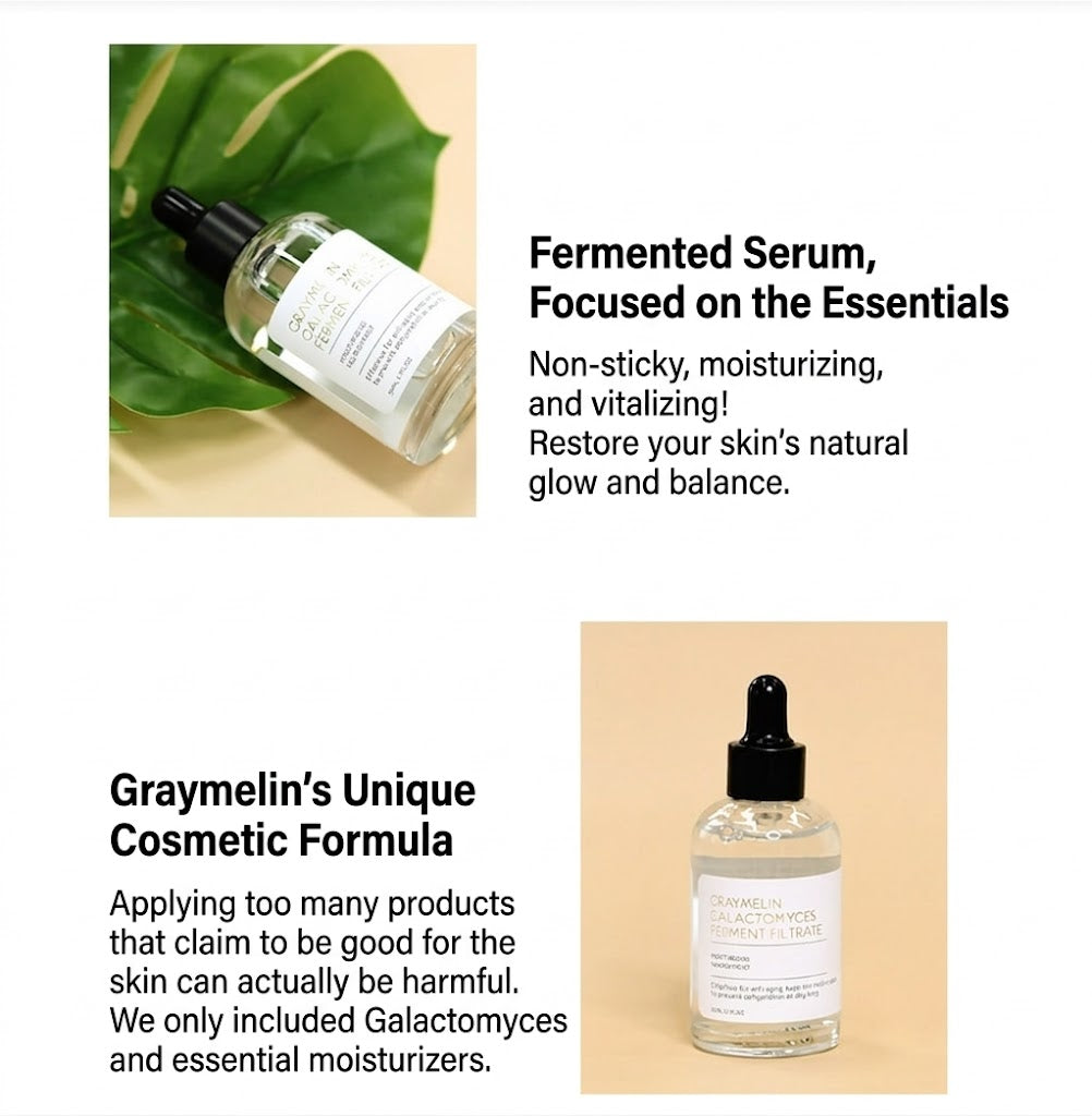 GRAYMELIN Galactomyces Ferment Filtrate 50ml,Korea Skin care