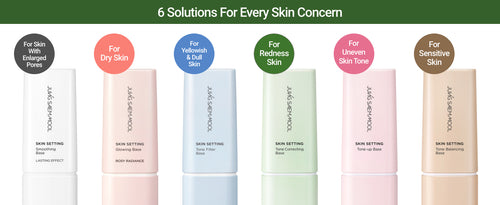 JUNG SAEM MOOL Skin Setting Tone Correcting Base 1.35 Fl Oz,Korean Makeup