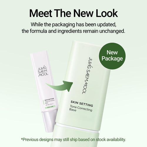 JUNG SAEM MOOL Skin Setting Tone Correcting Base 1.35 Fl Oz,Korean Makeup