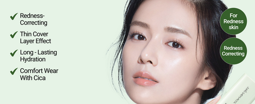 JUNG SAEM MOOL Skin Setting Tone Correcting Base 1.35 Fl Oz,Korean Makeup
