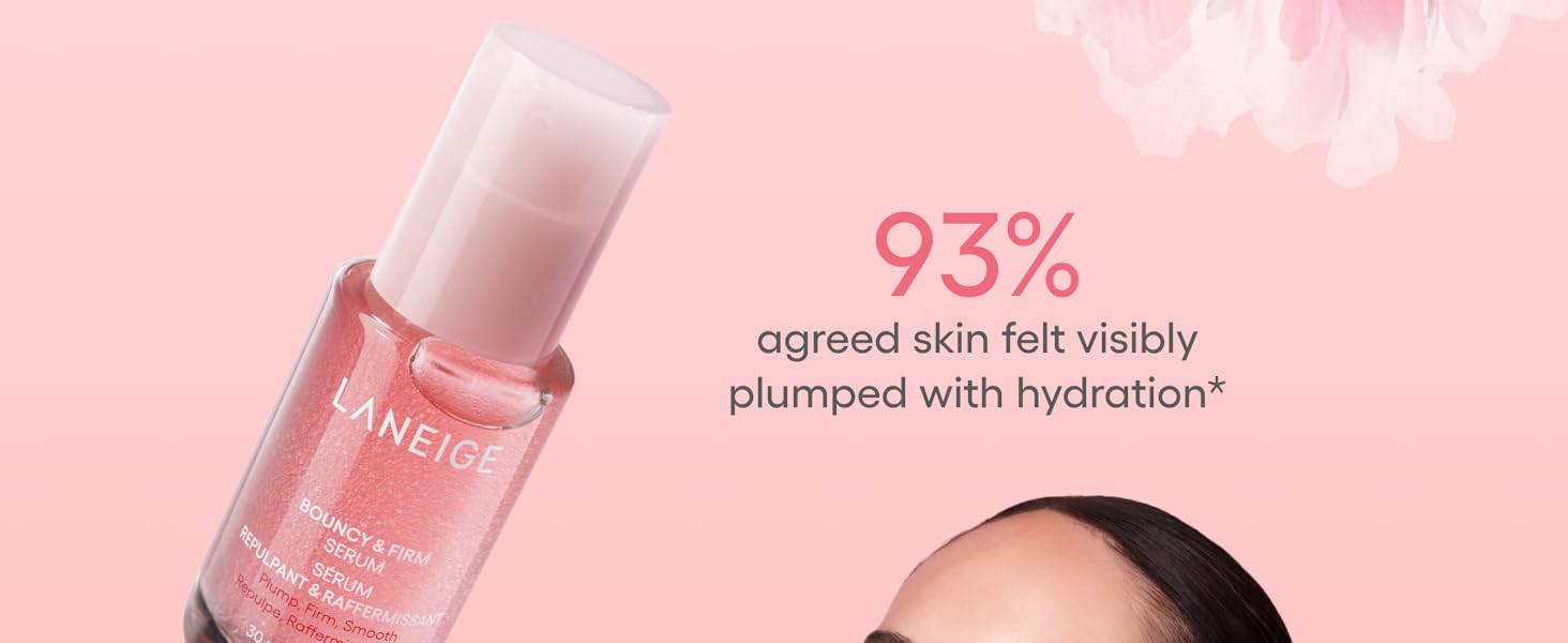 LANEIGE Bouncy & Firm Serum 30ml, Korean Skin Care