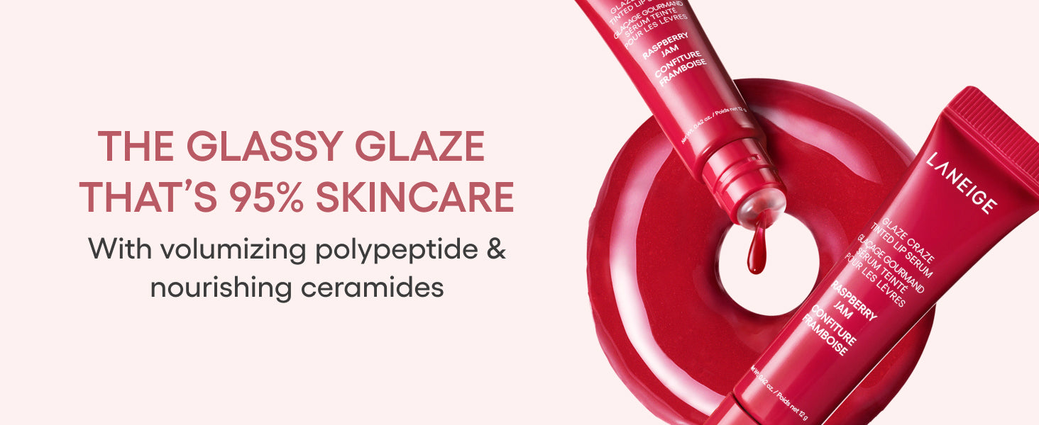 LANEIGE Glaze Craze Tinted Lip Serum 12g, Korean Makeup