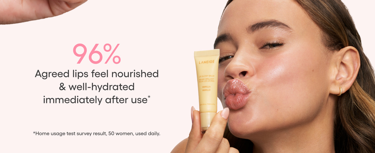LANEIGE Lip Glowy Balm 10g, Korean Makeup