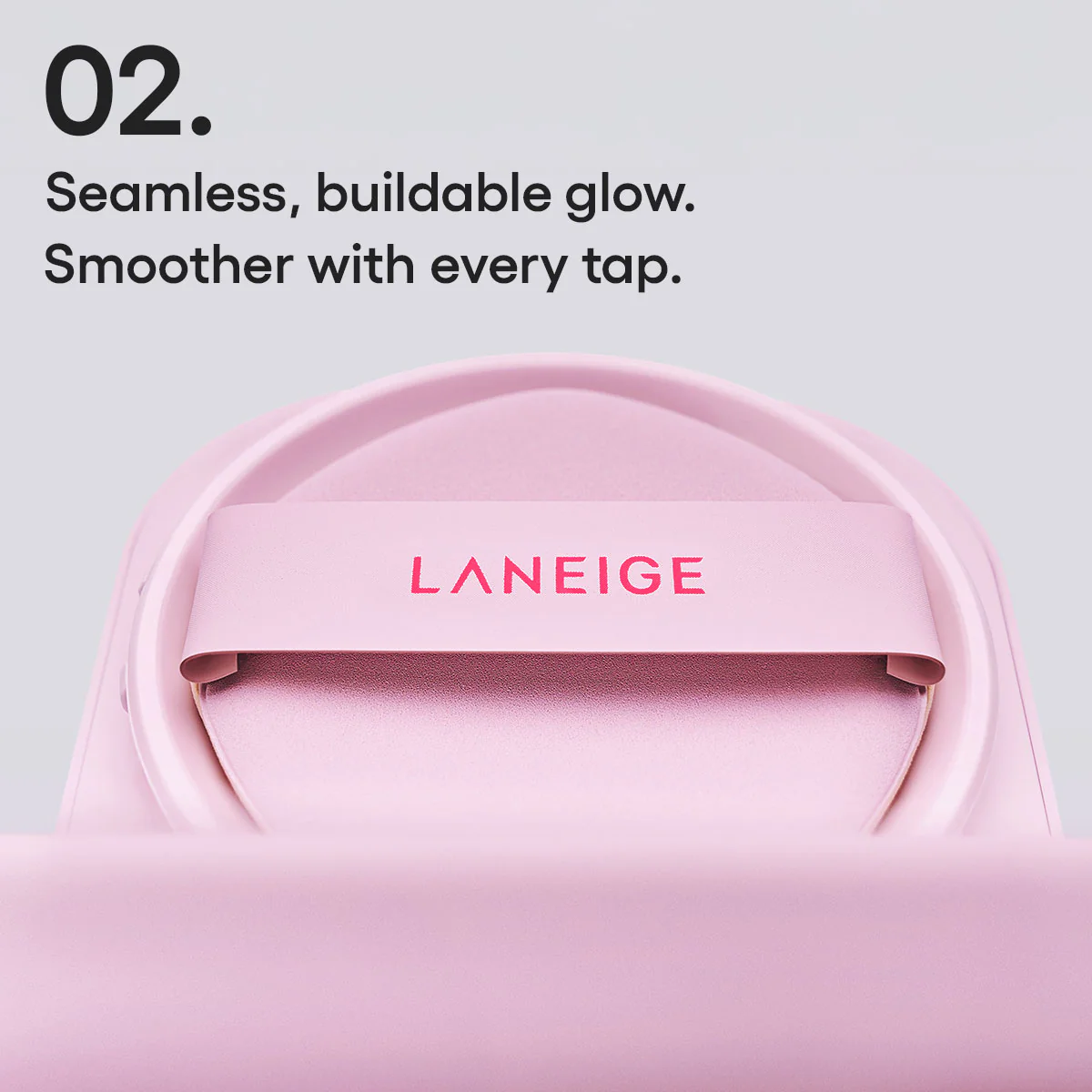 LANEIGE NEO Cushion The Glow SPF 50 PA+++ [Refill Included] 15g*2,Korean Makeup