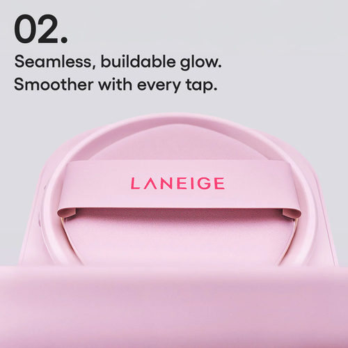 LANEIGE NEO Cushion The Glow SPF 50 PA+++ [Refill Included] 15g*2,Korean Makeup