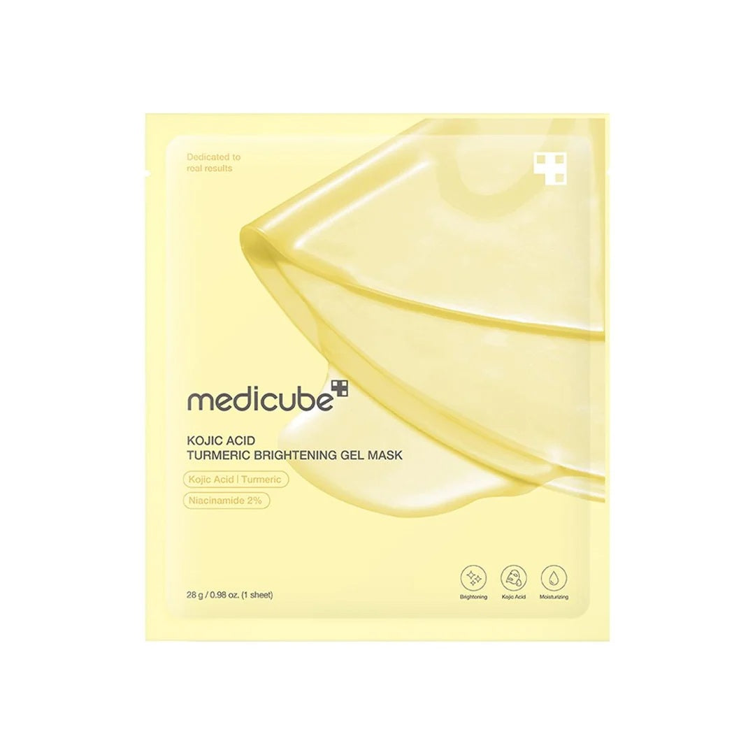 medicube Kojic Acid Turmeric Brightening Jelly Gel Mask 28g | Korean Skincare
