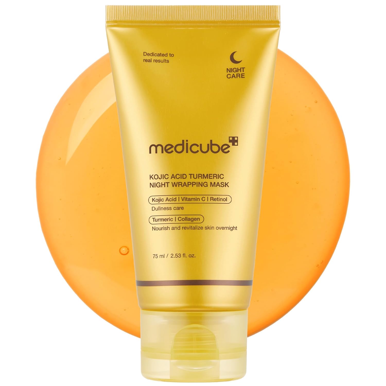 medicube Kojic Acid Turmeric Night Wrapping Mask 75ml | Korean Skincare
