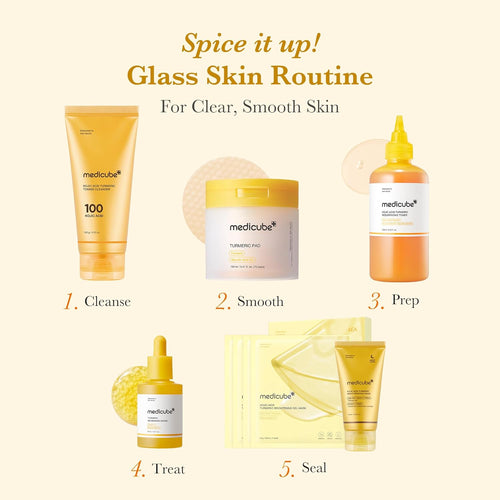 medicube Kojic Acid Turmeric Clarifying Pad | Korean Skincare for Troubled Skin