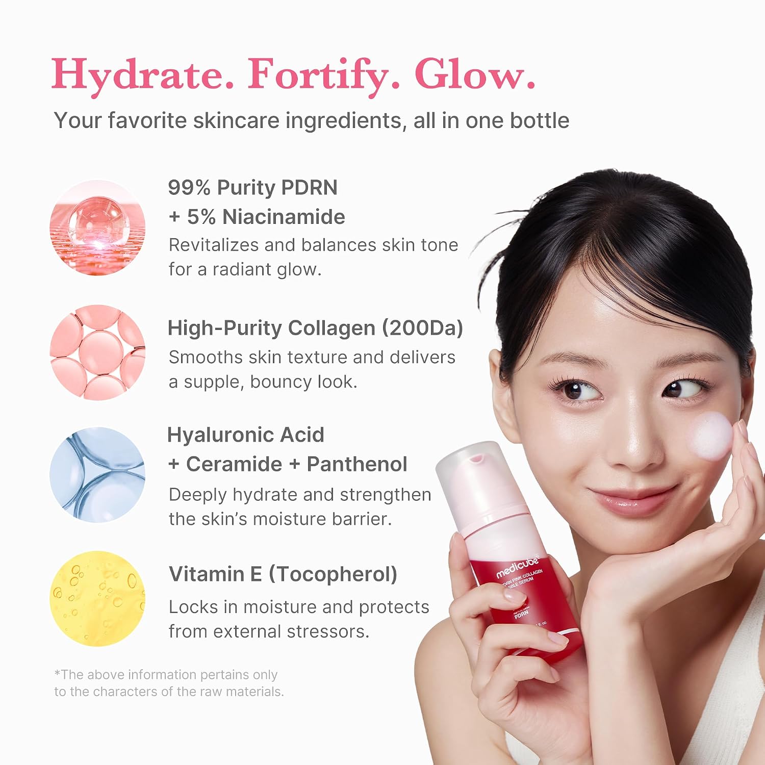medicube PDRN Pink Collagen Bubble Serum 95ml | Korean Skincare