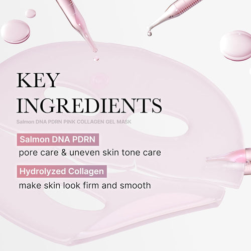 medicube Salmon DNA PDRN Pink Collagen Jelly Gel Mask 28g | Korean Skincare