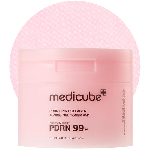 medicube Salmon DNA PDRN Pink Collagen Jelly Pad 70pcs | Korean Skincare