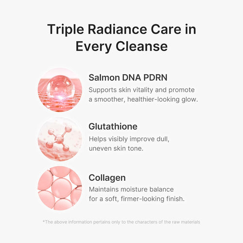 medicube PDRN Pink Glutathione Capsule Cleansing Foam 120g | Korean Skincare