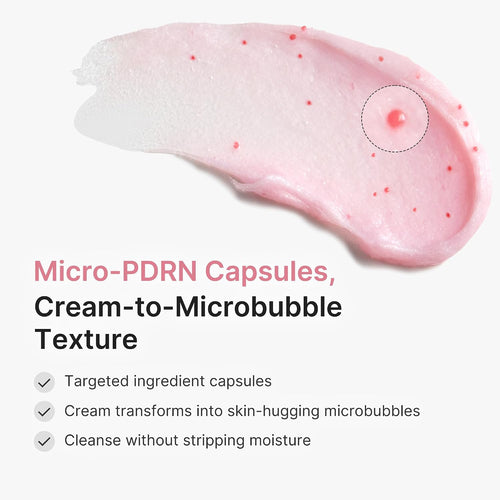 medicube PDRN Pink Glutathione Capsule Cleansing Foam 120g | Korean Skincare