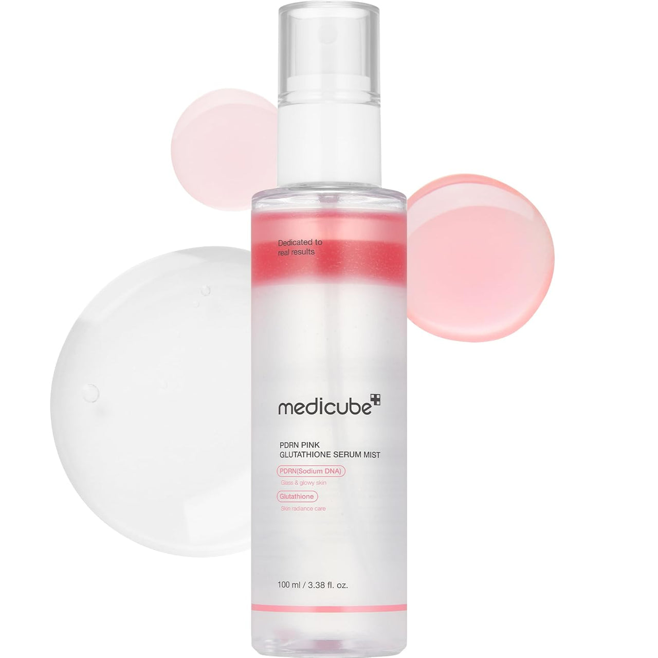 medicube Salmon DNA PDRN Pink Glutathione Spray Serum 100ml | Korean Skincare