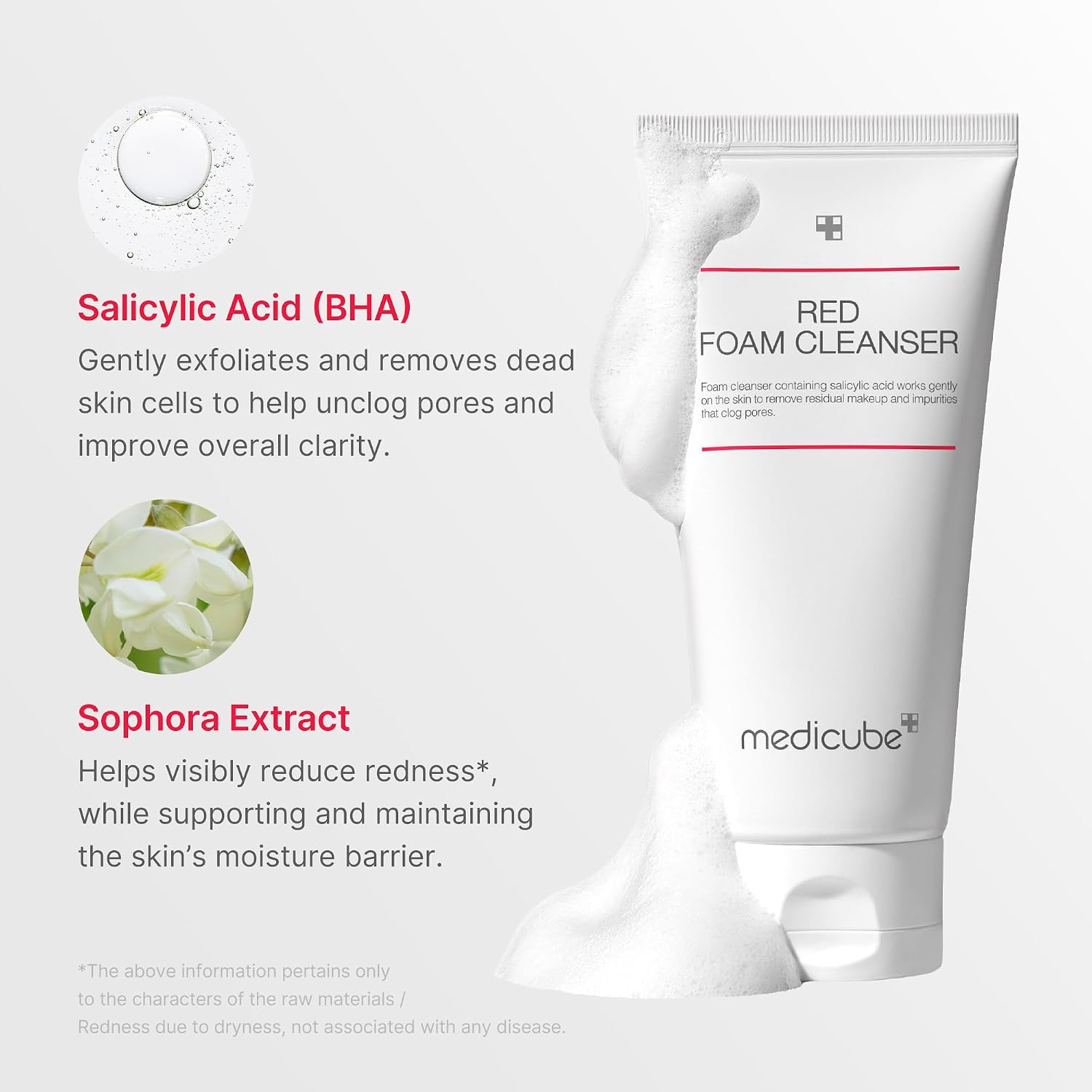 medicube Red Foam Cleanser 120ml | Korean Skincare
