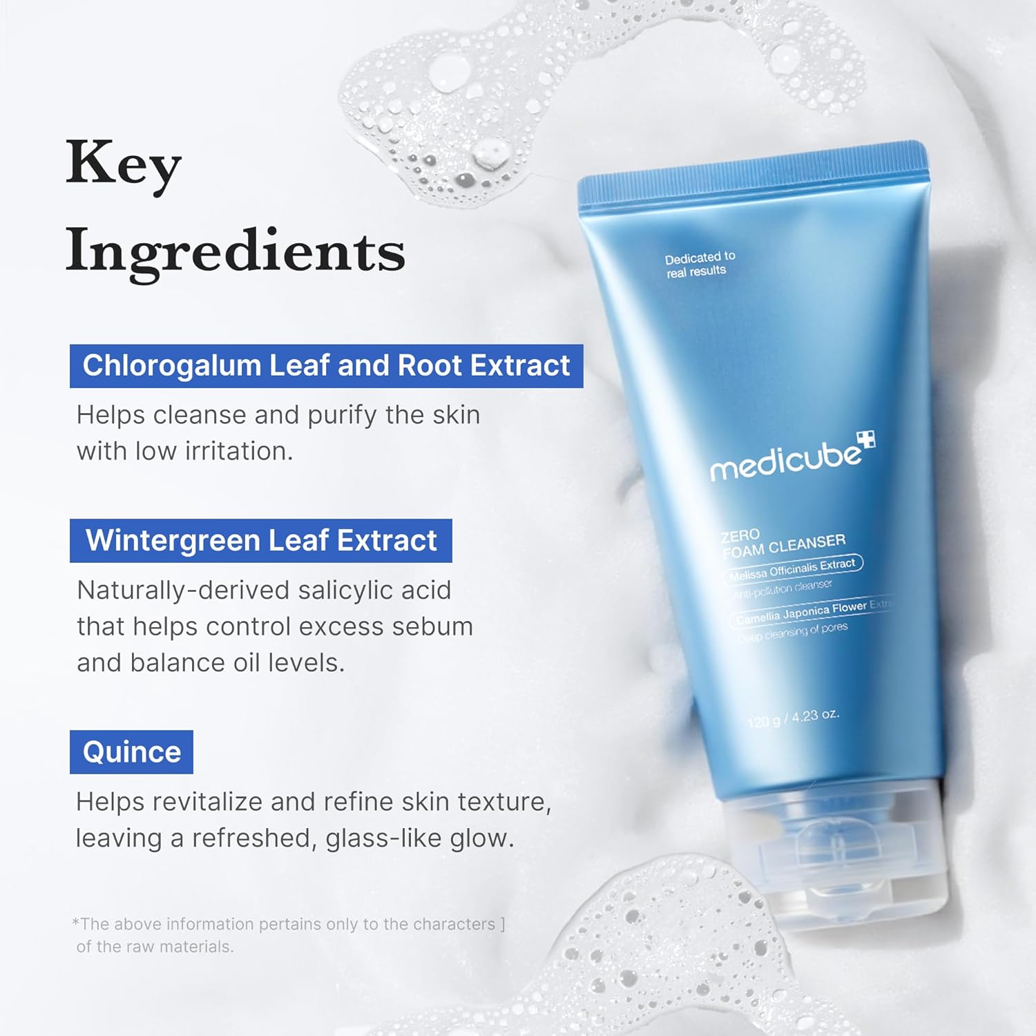 medicube Zero Foam Cleanser 120g | Pore & Excess Oil Care | Korean Skincare