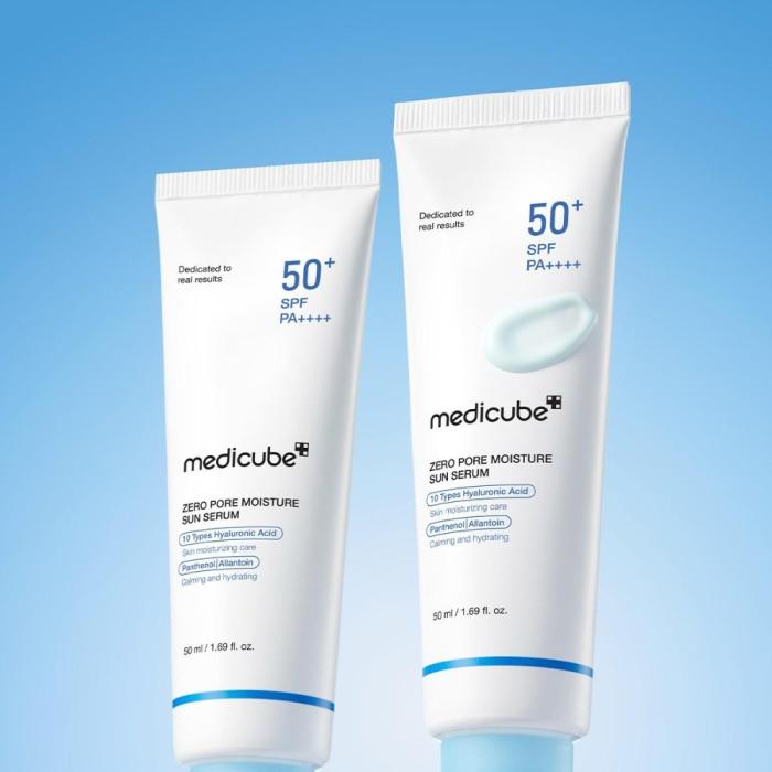 medicube Zero Pore Hydrating Sun Serum SPF50+ PA++++ 50ml | Korean Suncare