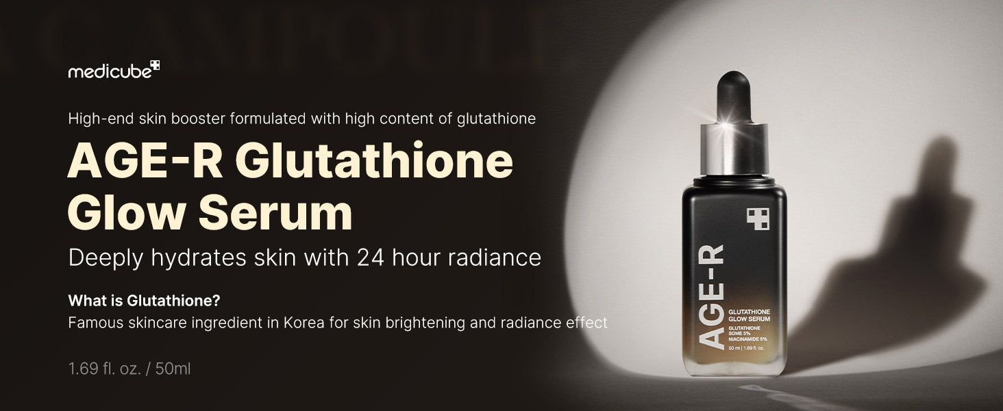 medicube AGE-R Glutathione Glow Serum 50ml, Korea Skin Care