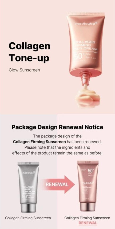 medicube Collagen Firming Sun Cream SPF50+ PA++++ 50ml | Korean Suncare