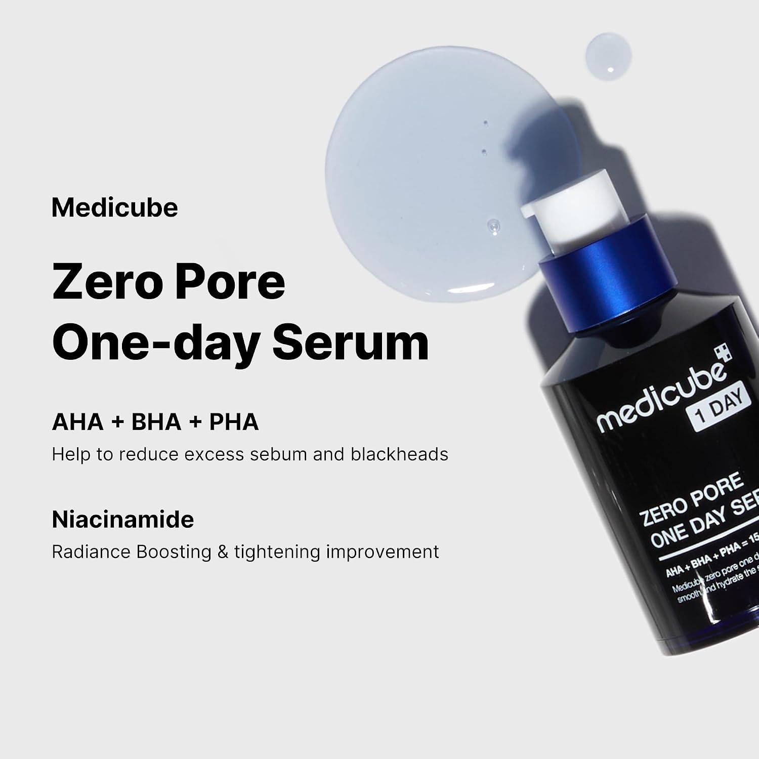medicube Zero Pore One-day Serum 30ml | Korean Skincare