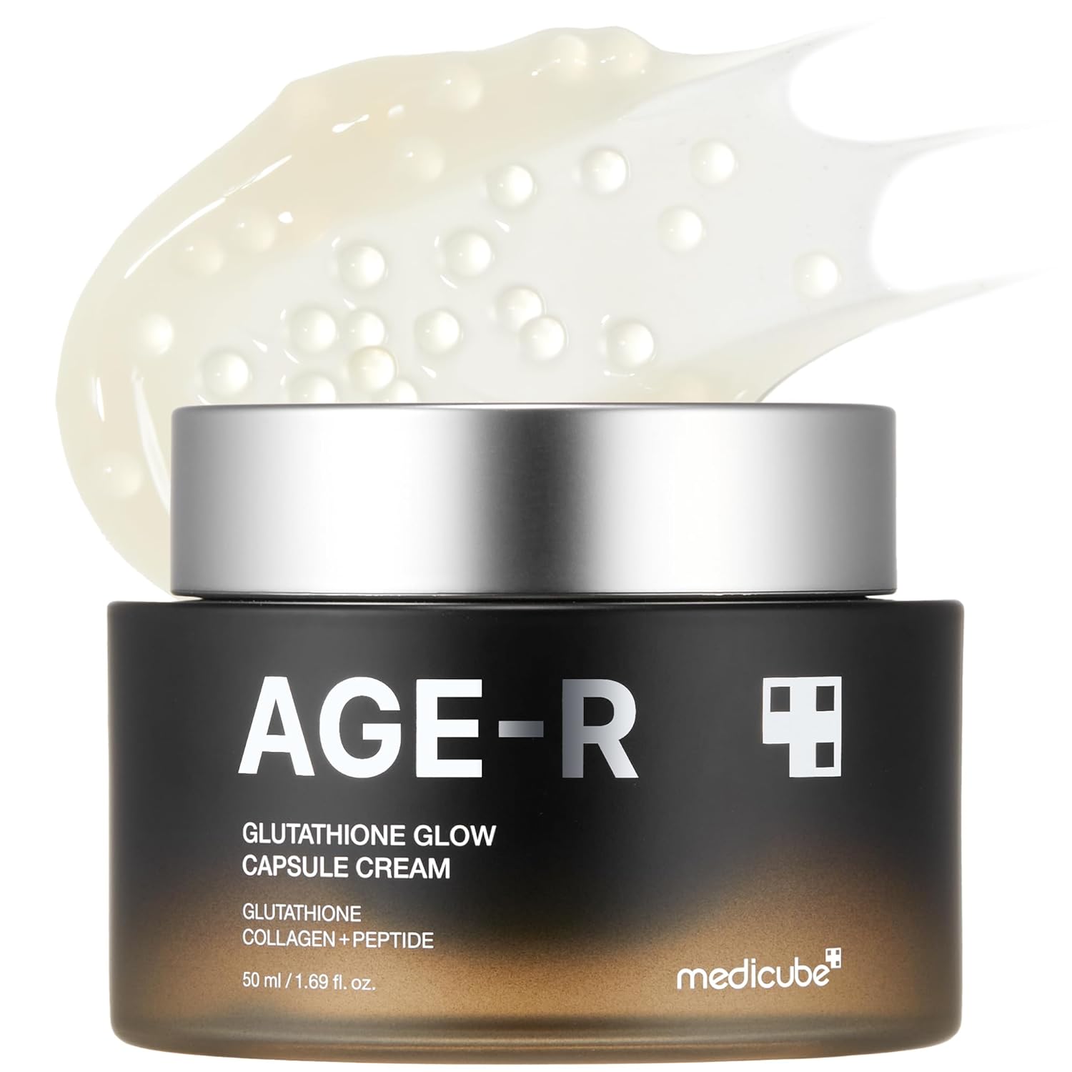 medicube AGE-R Glutathione Glow Capsule Facial Cream 50ml,Korean Skin Care