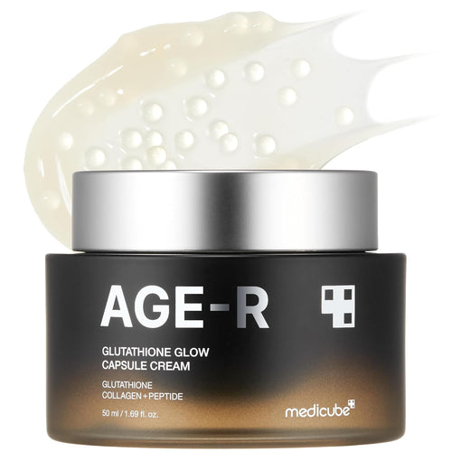 medicube AGE-R Glutathione Glow Capsule Facial Cream 50ml,Korean Skin Care