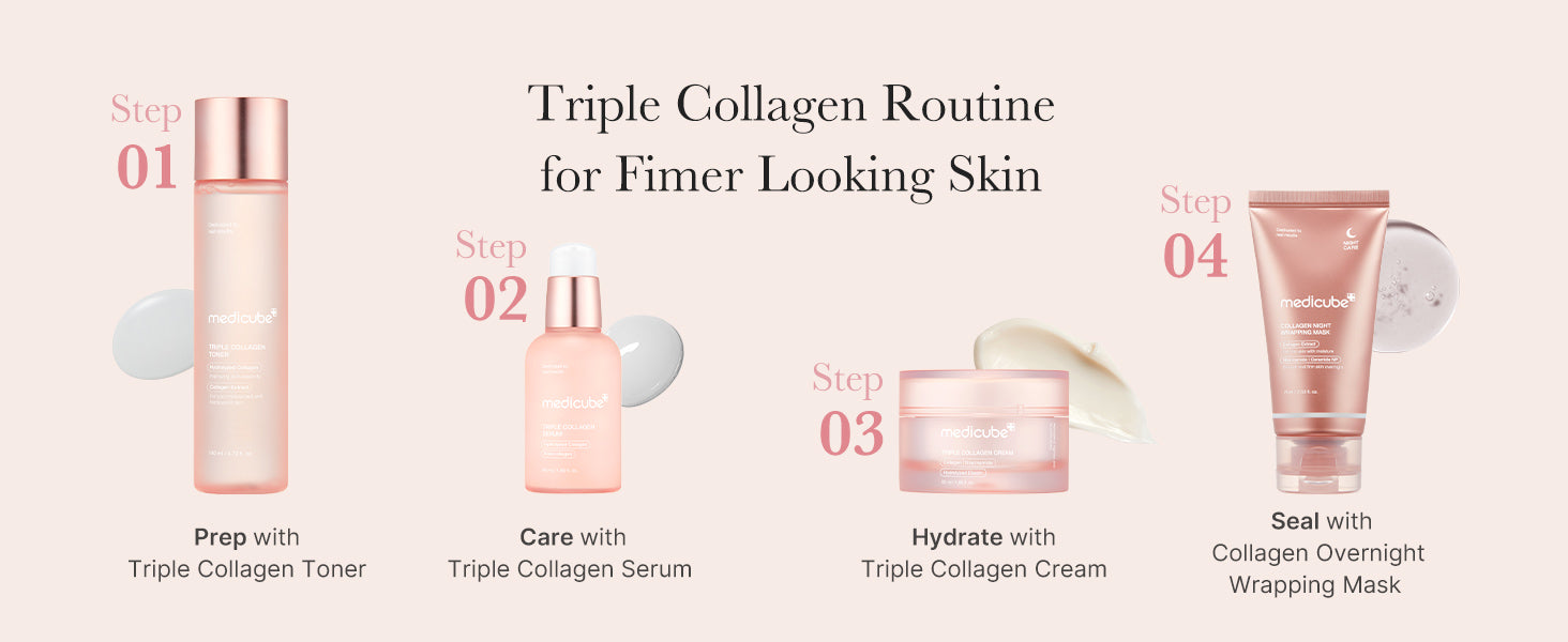 medicube Triple Collagen Serum 55ml, Korean Skin Care
