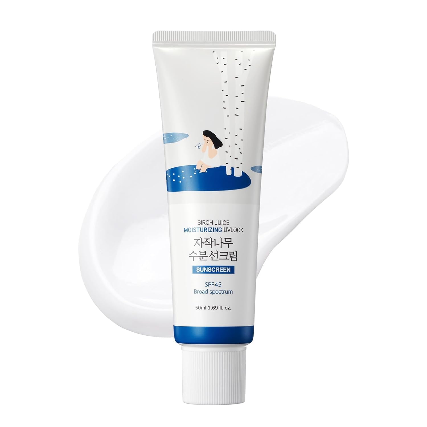 ROUND LAB Birch Juice Moisturizing UV LOCK SPF 50ml,Korean Skin Care