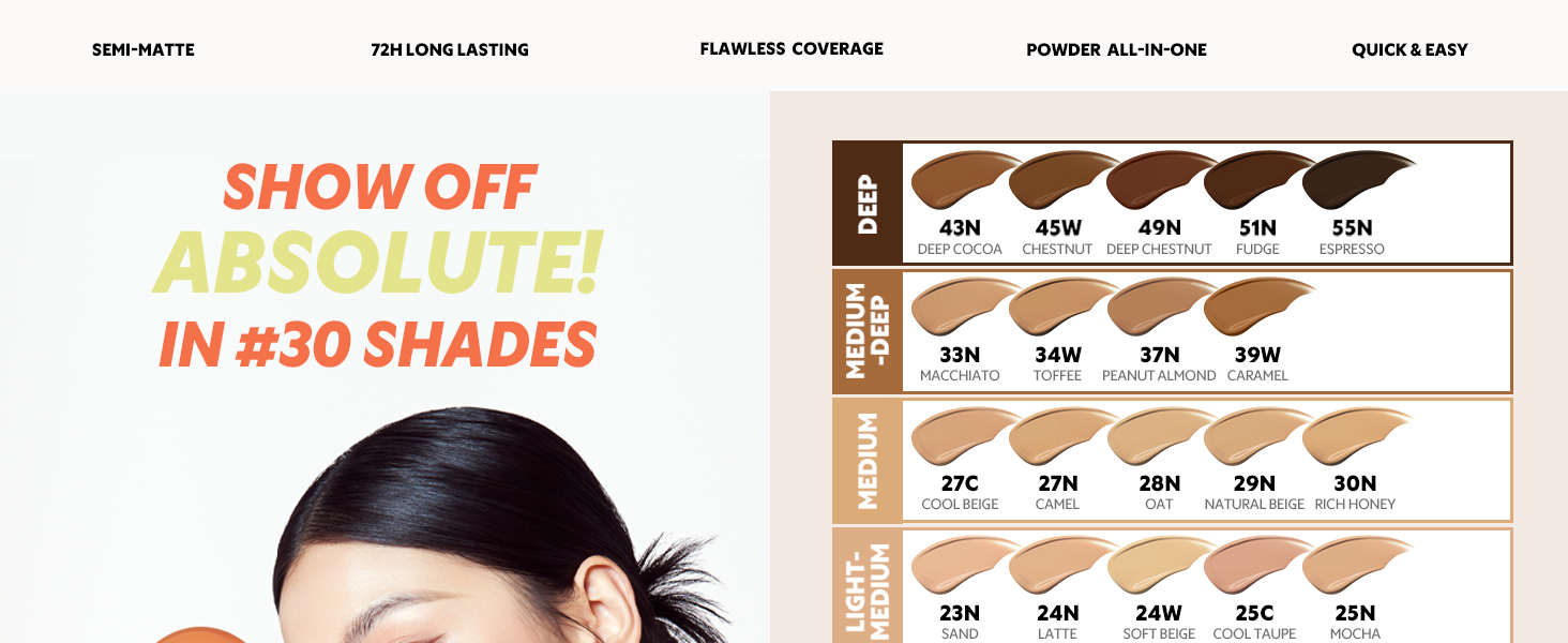 TIRTIR Mask Fit Ai Filter Cushion Foundation 18g| Korean Makeup