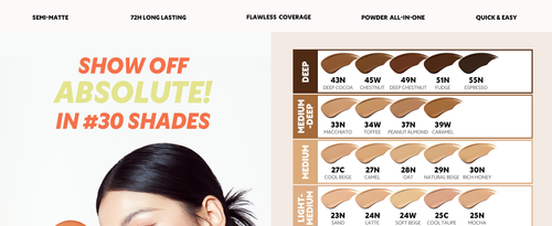 TIRTIR Mask Fit Ai Filter Cushion Foundation 18g| Korean Makeup