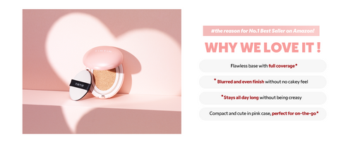 TIRTIR Mask Fit All Cover Pink Cushion Foundation 18g| Korean Makeup