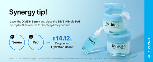 Torriden DIVE-IN Hyaluronic Acid Serum 50ml | Korean Glass Skin Hydrating Serum