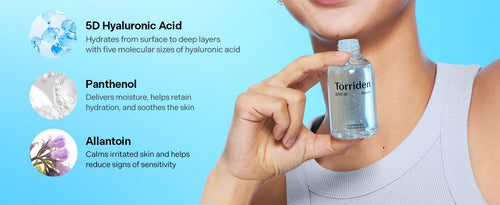 Torriden DIVE-IN Hyaluronic Acid Serum 50ml | Korean Glass Skin Hydrating Serum