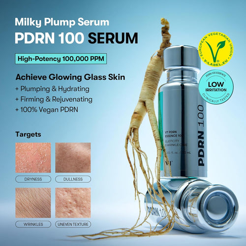 VT COSMETICS PDRN 100 Essence, Korean Skincare 1.01 fl. Oz.