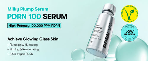 VT COSMETICS PDRN 100 Essence, Korean Skincare 1.01 fl. Oz.