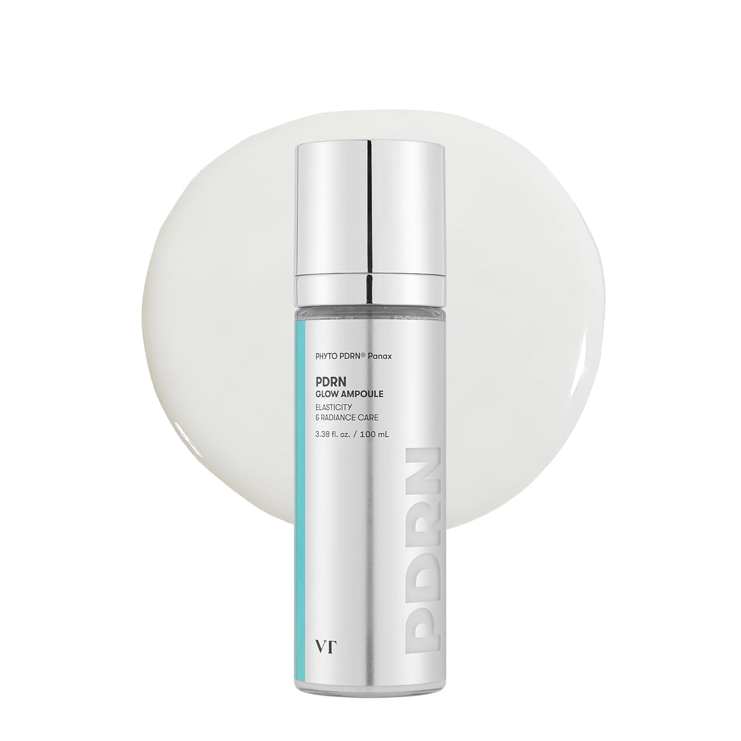 VT COSMETICS PDRN Glow Ampoule,Korean SkinCare (3.38 fl oz / 100 ml)